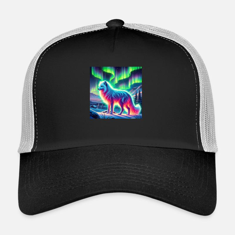 Polarfuchs Aurora Borealis Trucker Cap