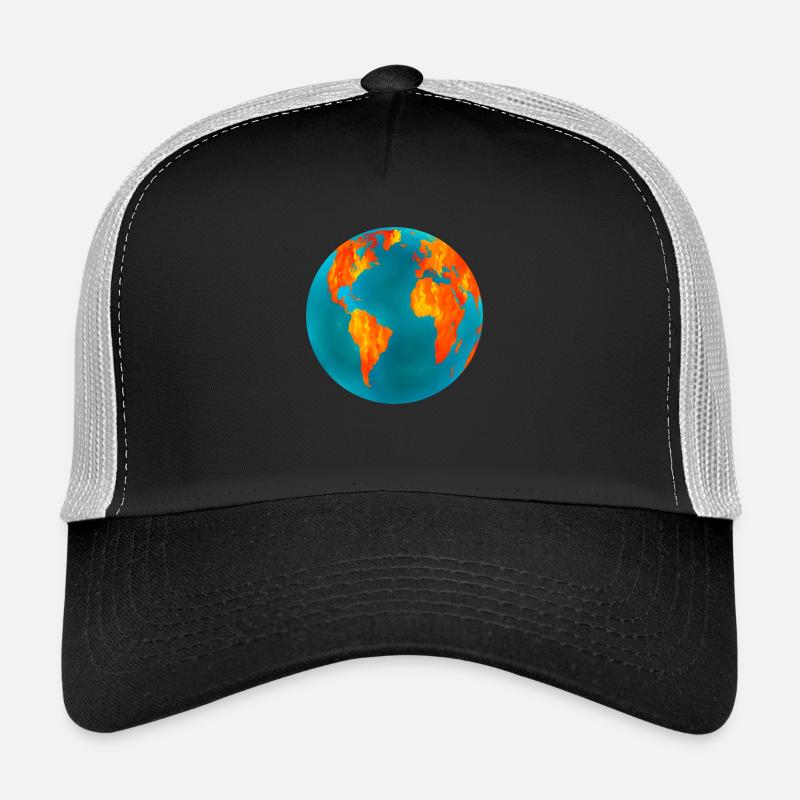 Terre, feu et glace Casquette trucker 
