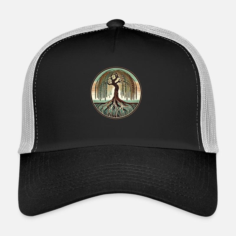 Saule pleureur Casquette trucker 