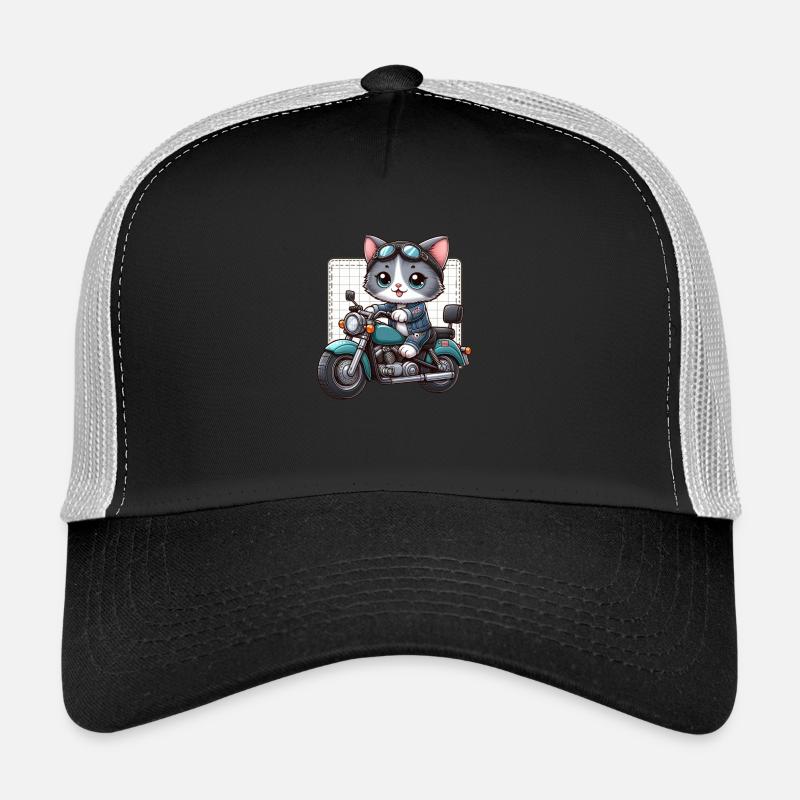 Soft Kitty Gifts - Trucker Cap - black/stone grey