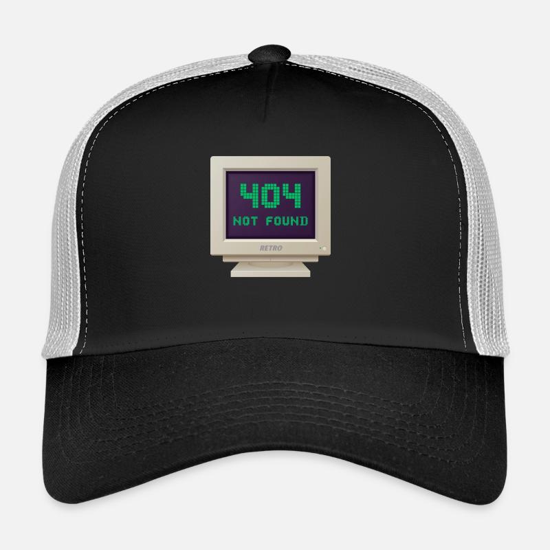 CRT Design - 404 Not found Casquette trucker 
