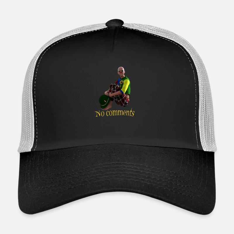 No Comment Trucker Cap