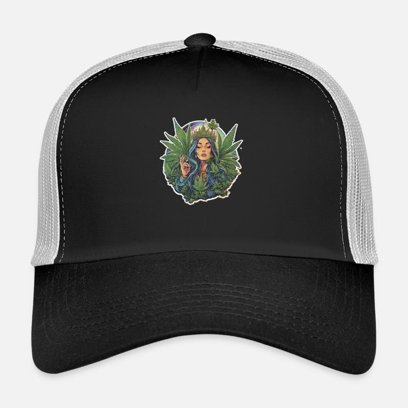 Marihuana Engel Trucker Cap