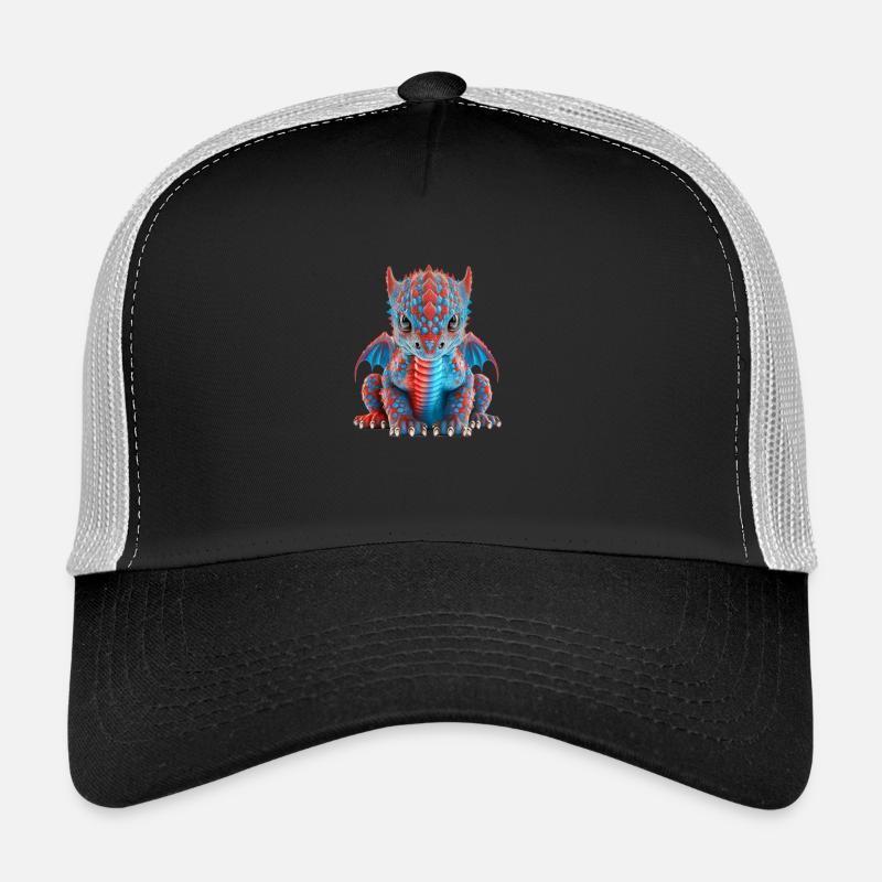 Baby Dragon - Trucker Cap - black/stone grey