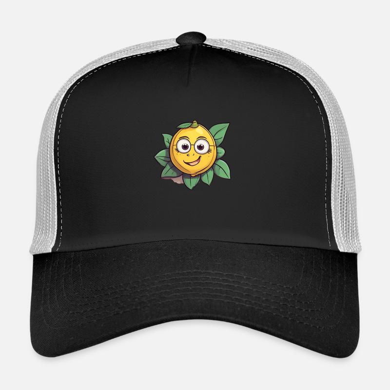 Zitrone Zitrus Frucht Obst Trucker Cap