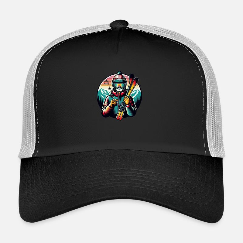 Ski Instructor Gifts Trucker Cap