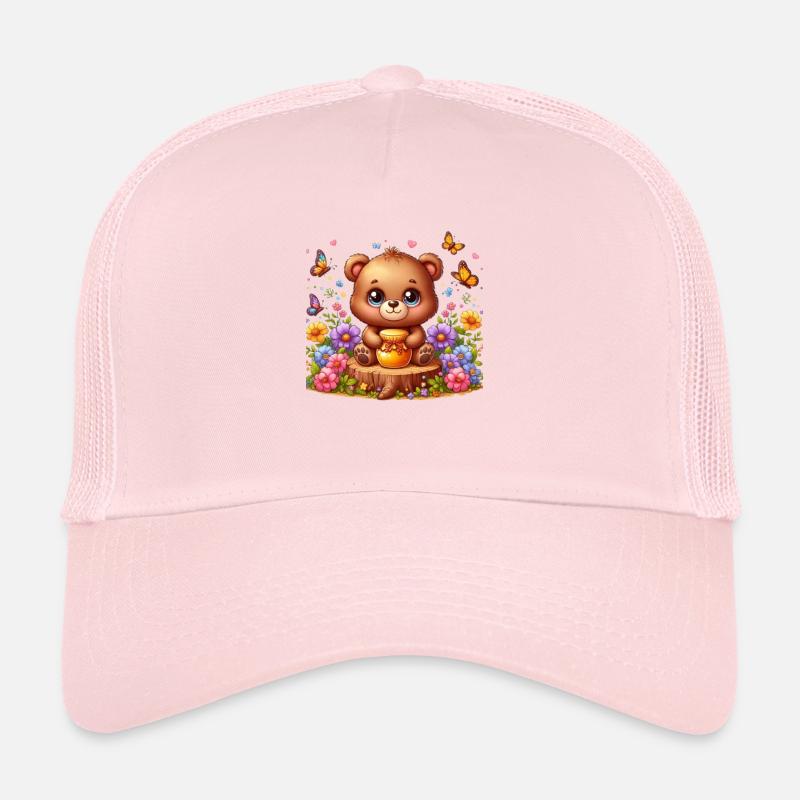 Ourson Cartoon 2 Casquette trucker 