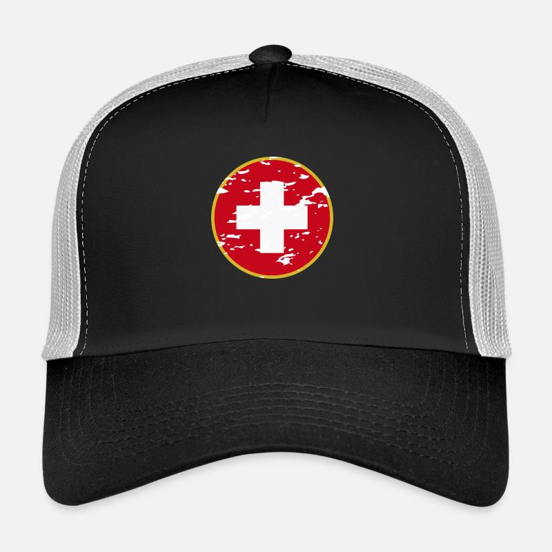 Style suisse : mode suisse Casquette trucker 
