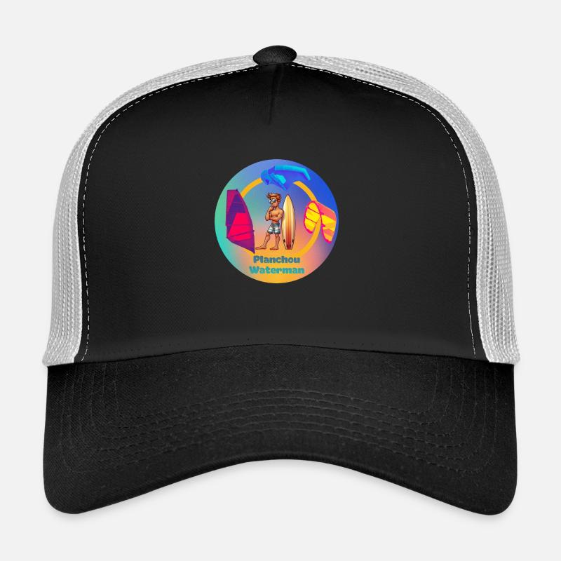 Make your choice wind kite wing pw multicolore - Casquette trucker  - noir/gris pierre
