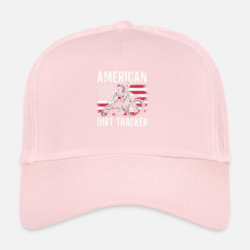 La passion de la course sur piste plate Casquette trucker 
