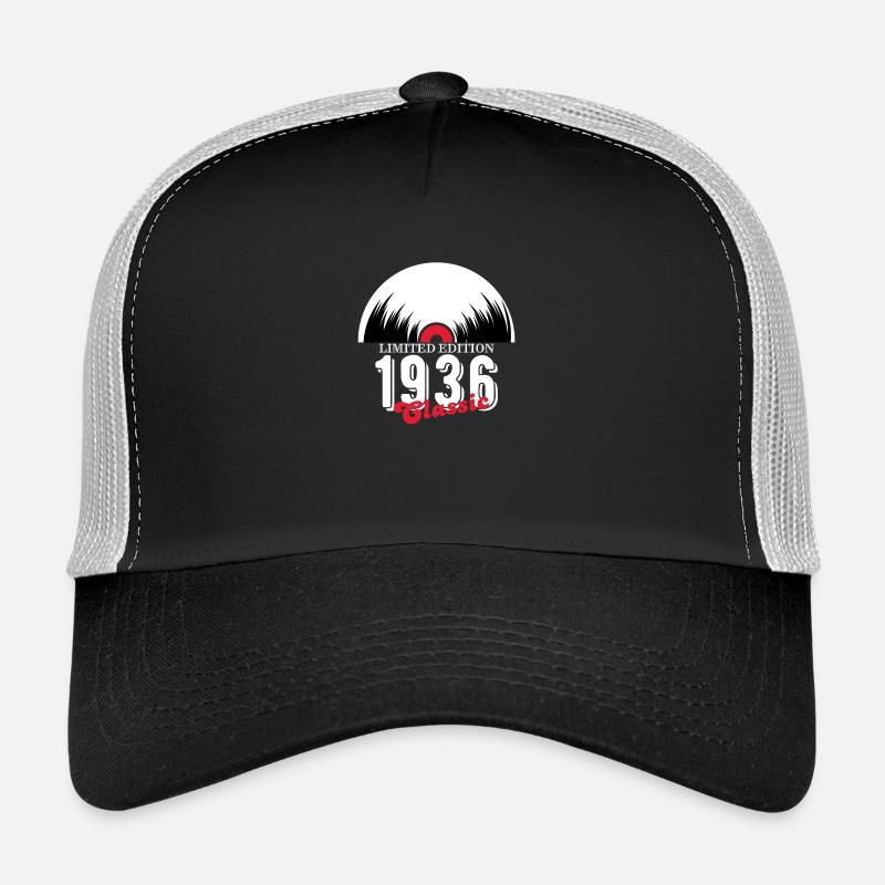 Limited edition 1936 Classic vinyle Casquette trucker 