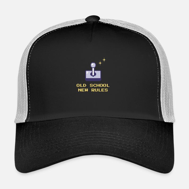 Old School, New Rules - Trucker Cap - black/stone grey