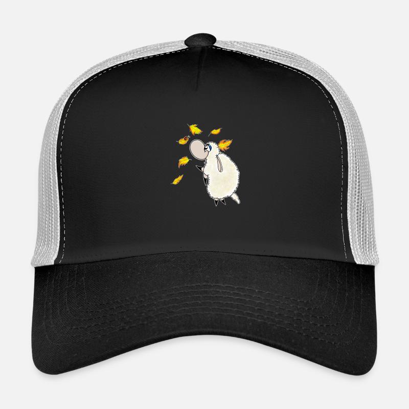 Wolly Sheepling Herbst Blätterfall Trucker Cap