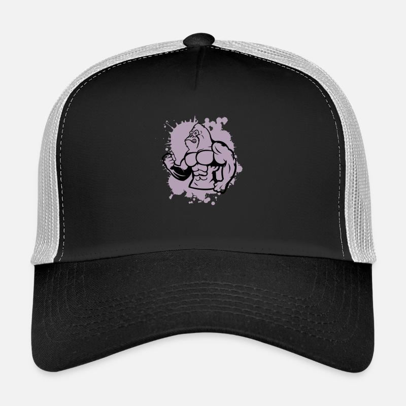 Gorille fort animal Casquette trucker 