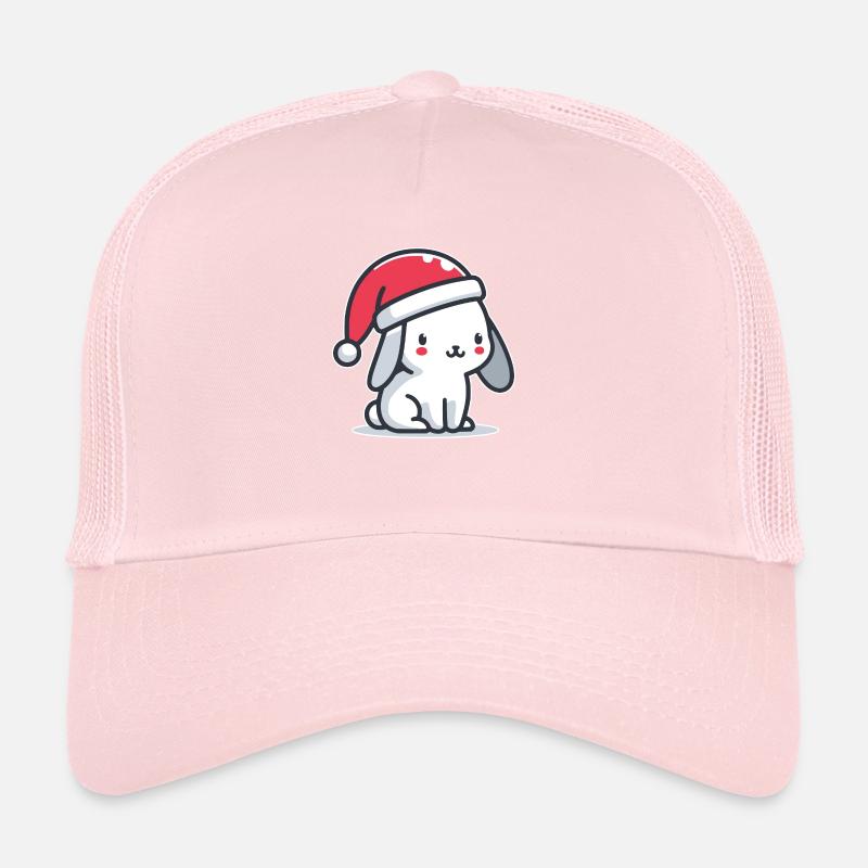Lapin de Noël Casquette trucker 