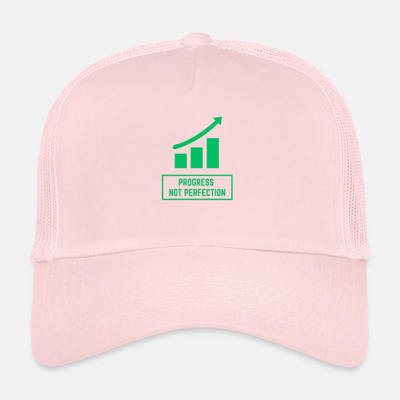 Le progrès plutôt que la perfection Casquette trucker 