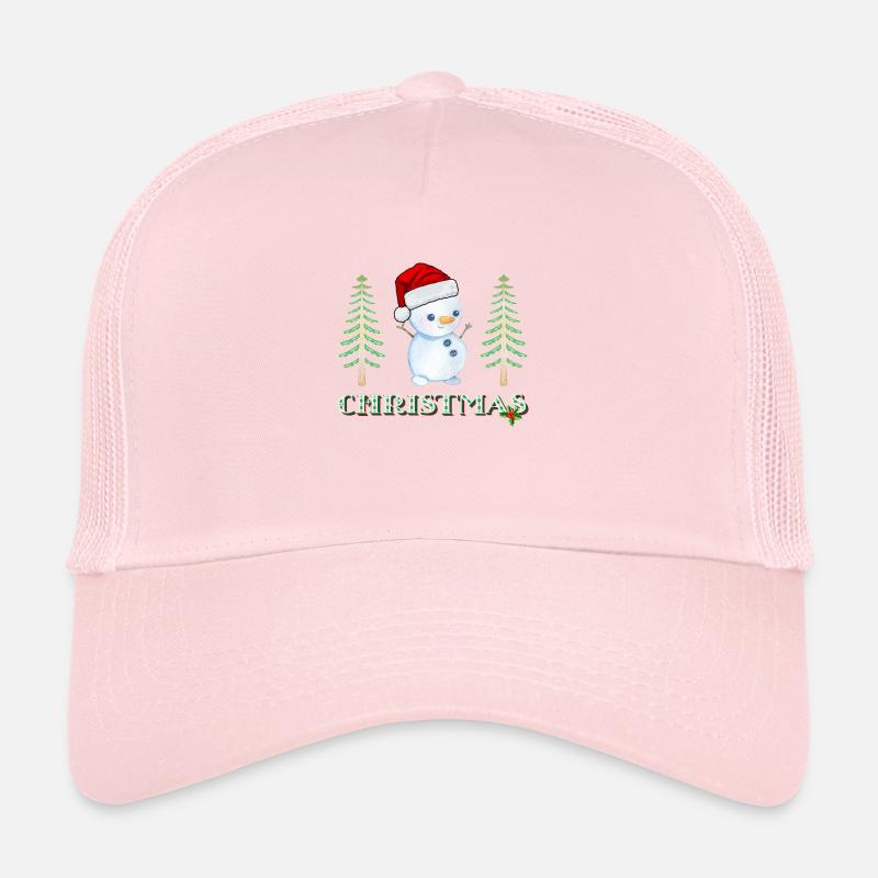 Snowman Trucker Cap