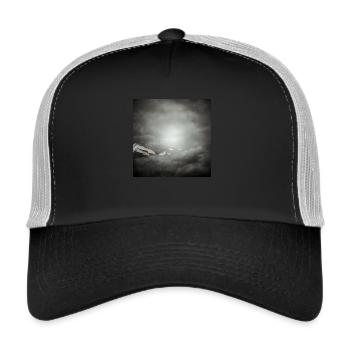 The fallen - Trucker Cap - black/stone grey - Front