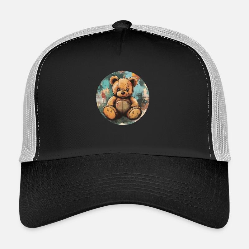 Vintage Bär: Nostalgie mit Stil! Trucker Cap