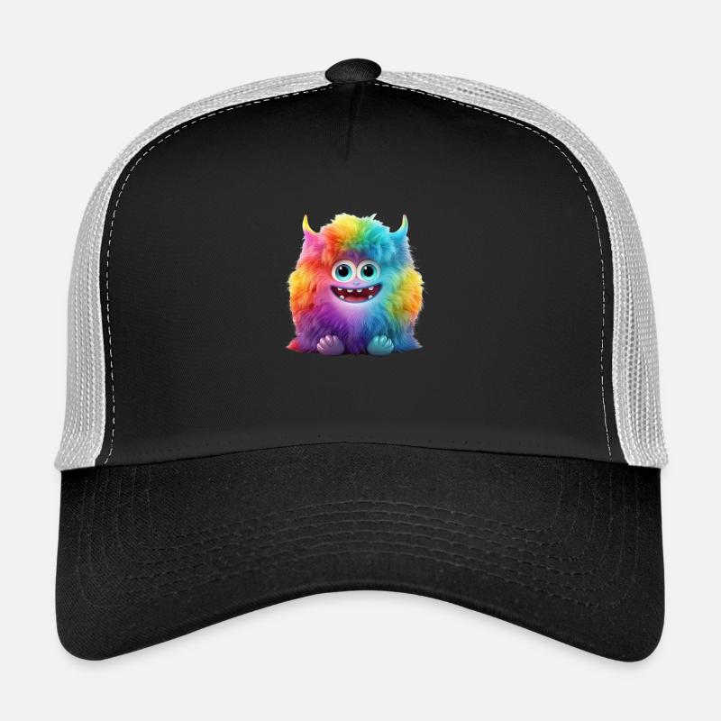 Fusselchen "Pride" - Trucker Cap - Schwarz/Steingrau