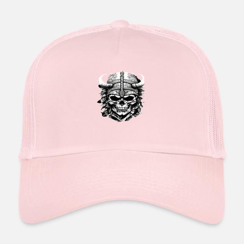 Crâne Viking Casquette trucker 