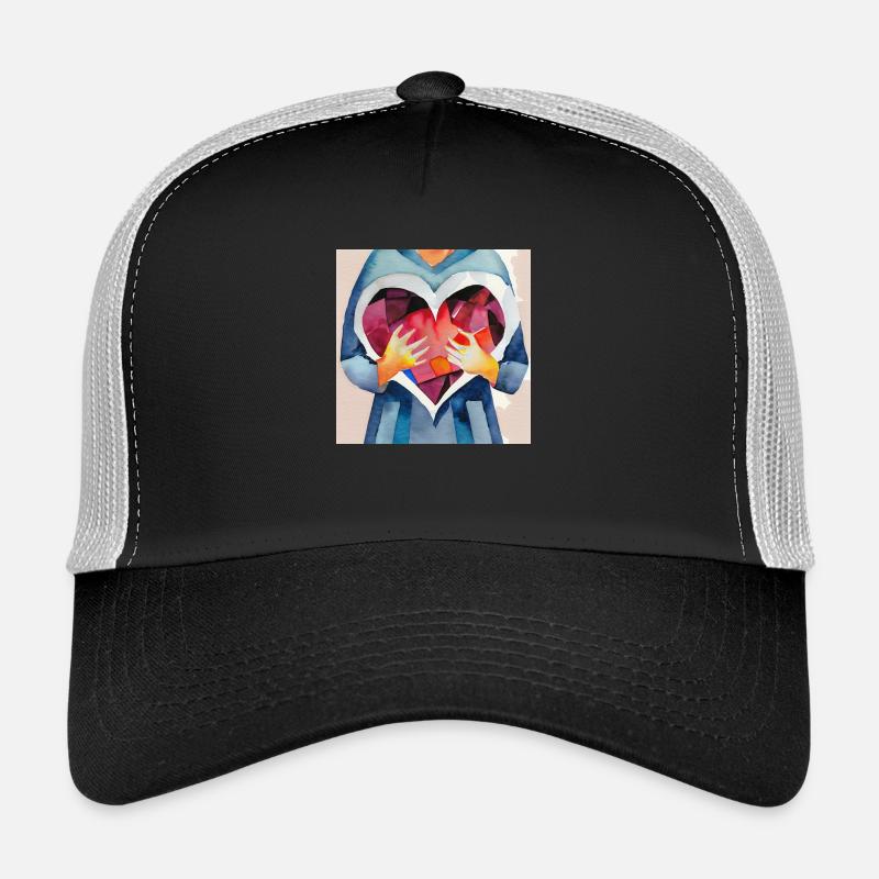 With all my heart Trucker Cap