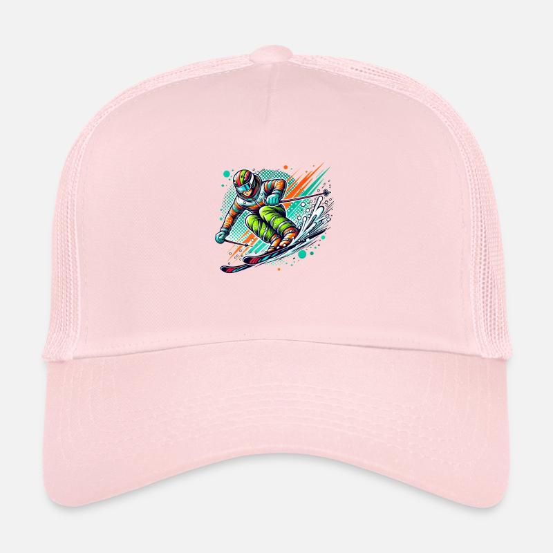 ski abfahrt Trucker Cap