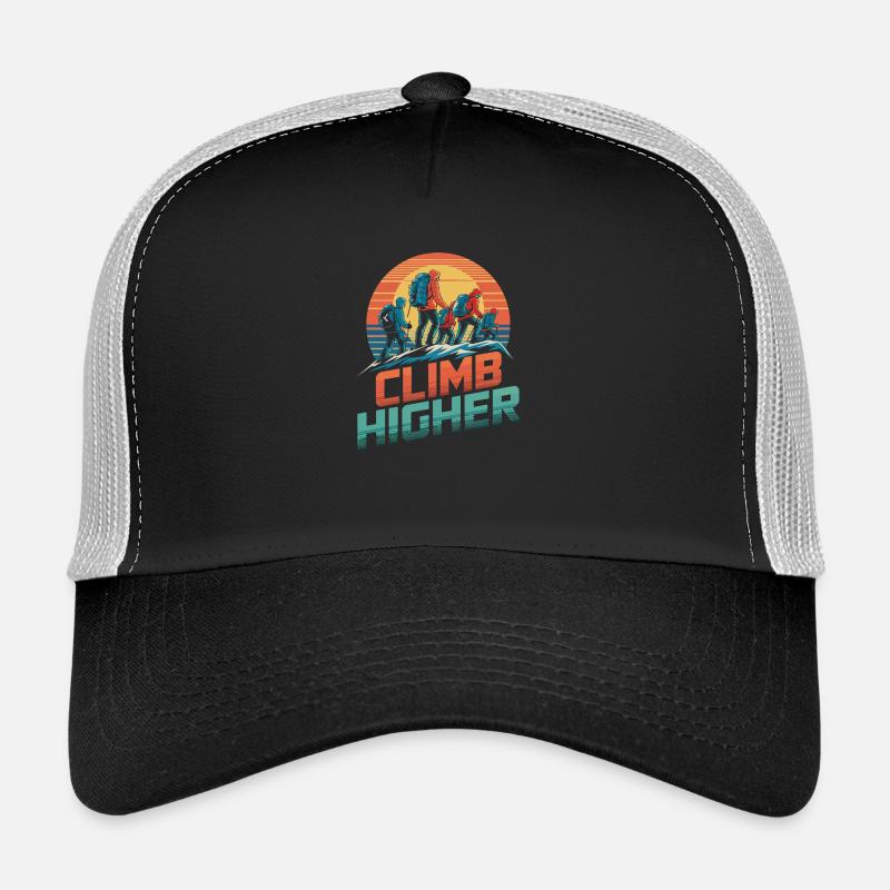 Climb Higher Retro Hikers Trucker Cap