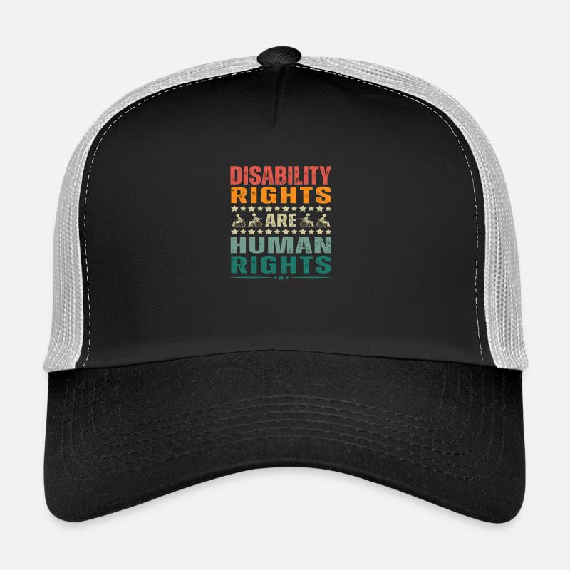 Disability Rights Are Human Rights Casquette trucker 
