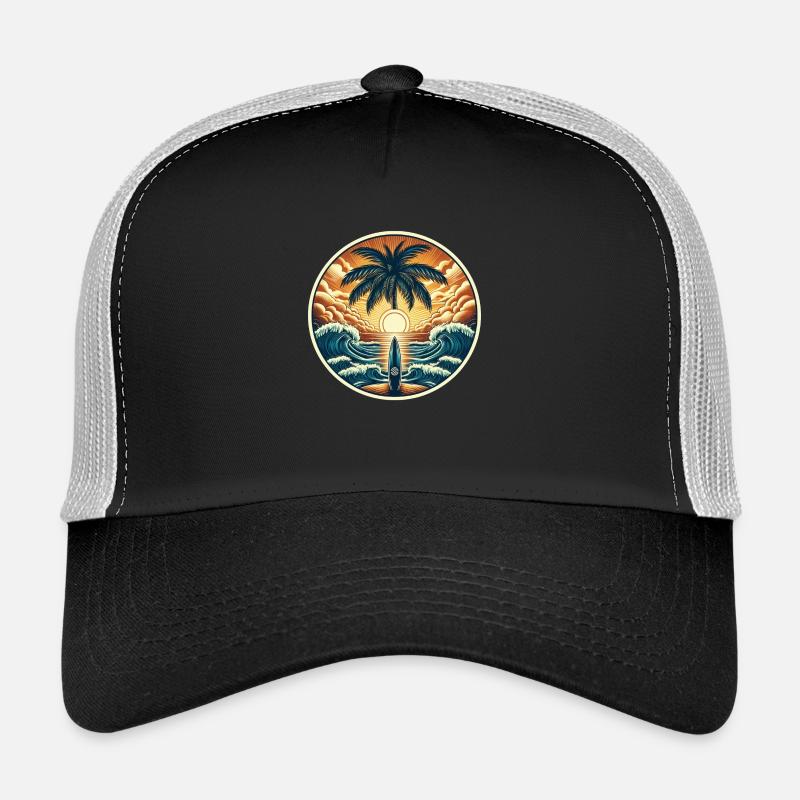 Logo du surfeur Casquette trucker 