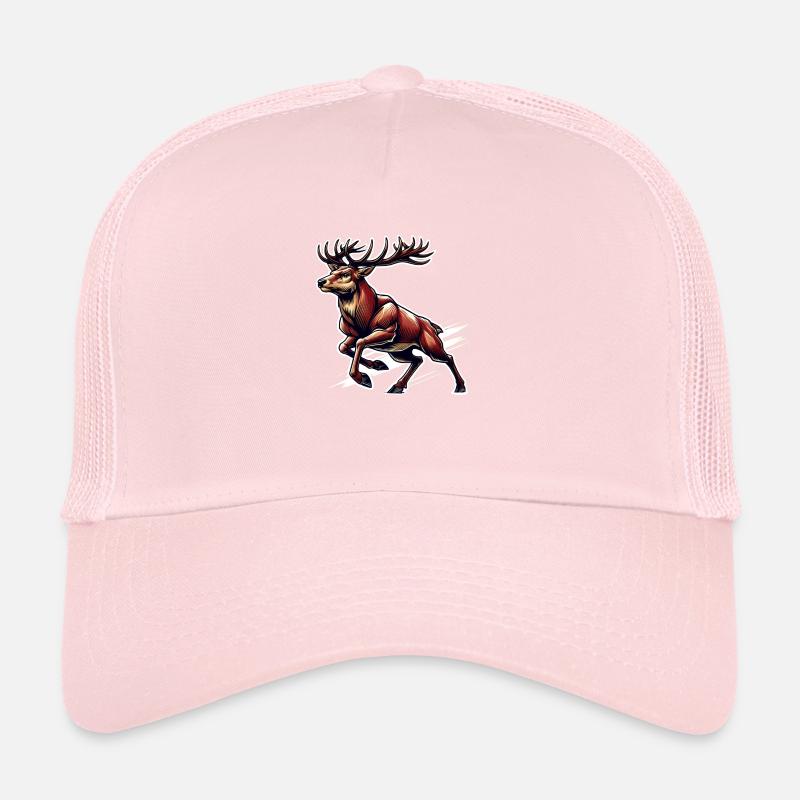 Red Deer Hunting Driven Hunt Trucker Cap