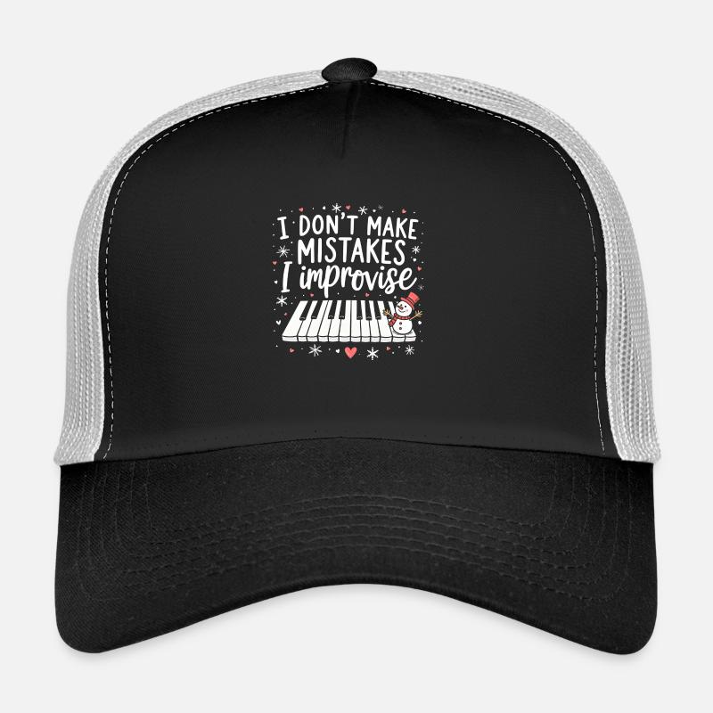 Pianistes Pianistes, Non Mon improvisation Casquette trucker 