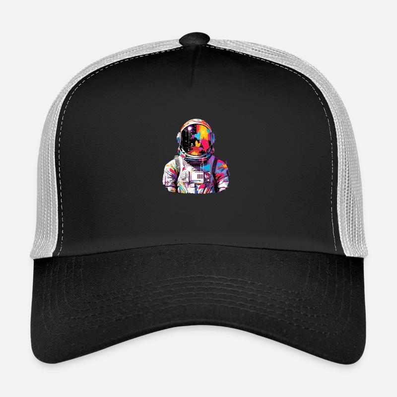Astronaute Spaceman World Adventure Discovery Casquette trucker 
