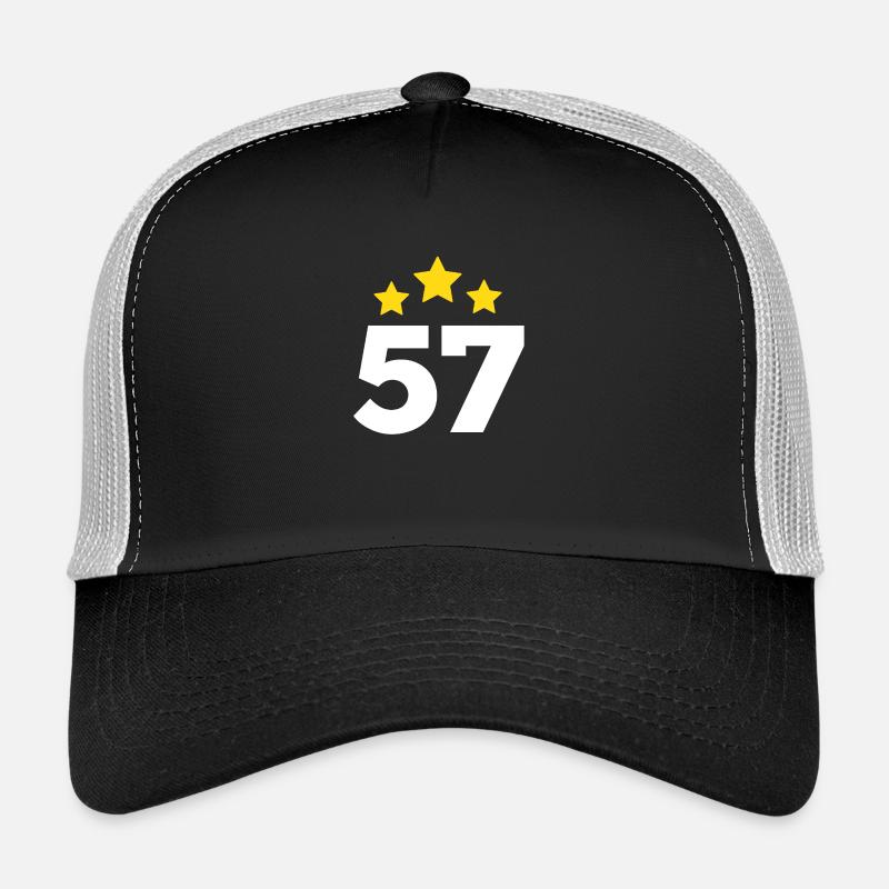 57 Years Star - 57th Anniversary Gift Trucker Cap
