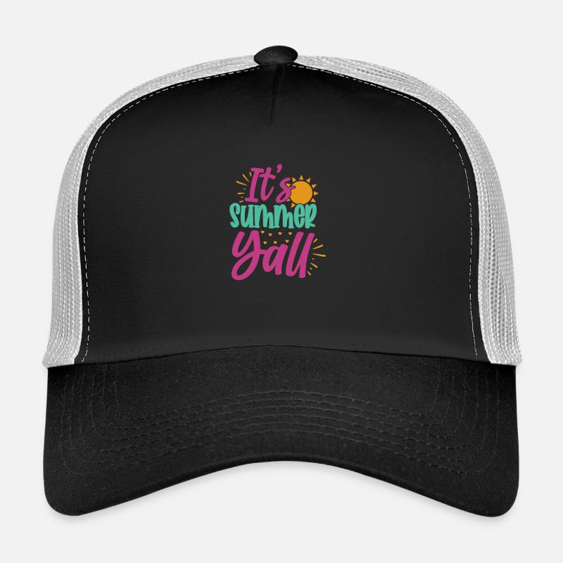Its Summer Yall-01 Trucker Cap