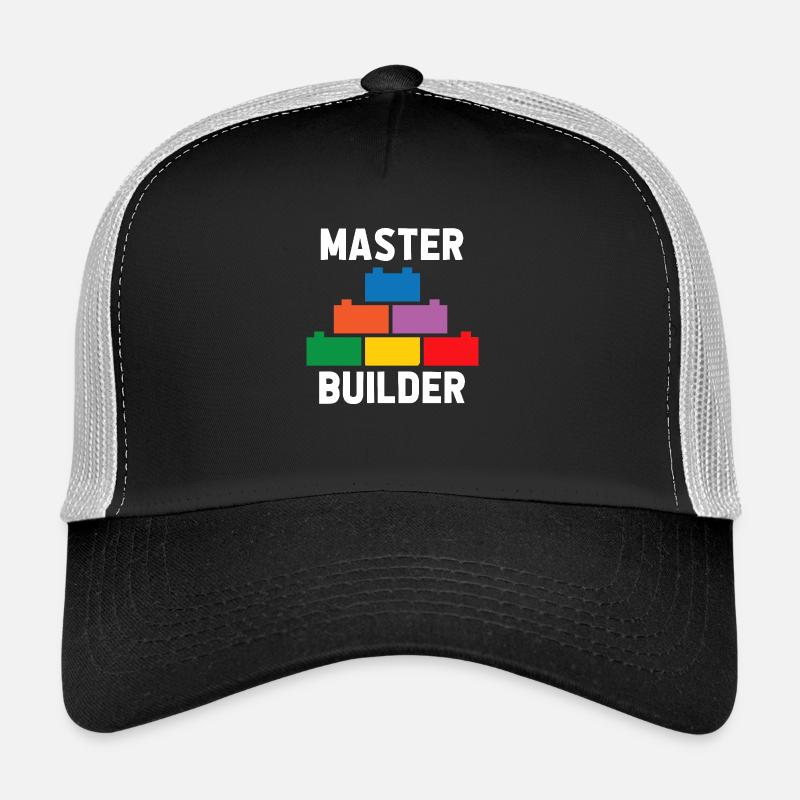 Constructeur de briques Jouets Blocs Blocs de serrage Briques Casquette trucker 
