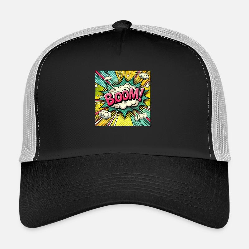 BOOM! - Explosion de bande dessinée Casquette trucker 