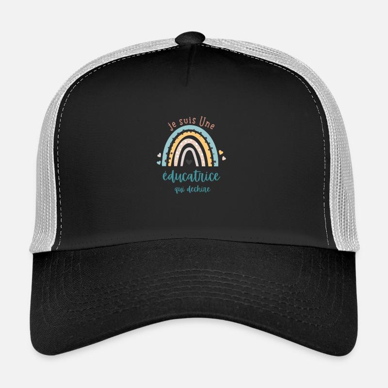 je suis Une éducatrice qui dechire Casquette trucker 