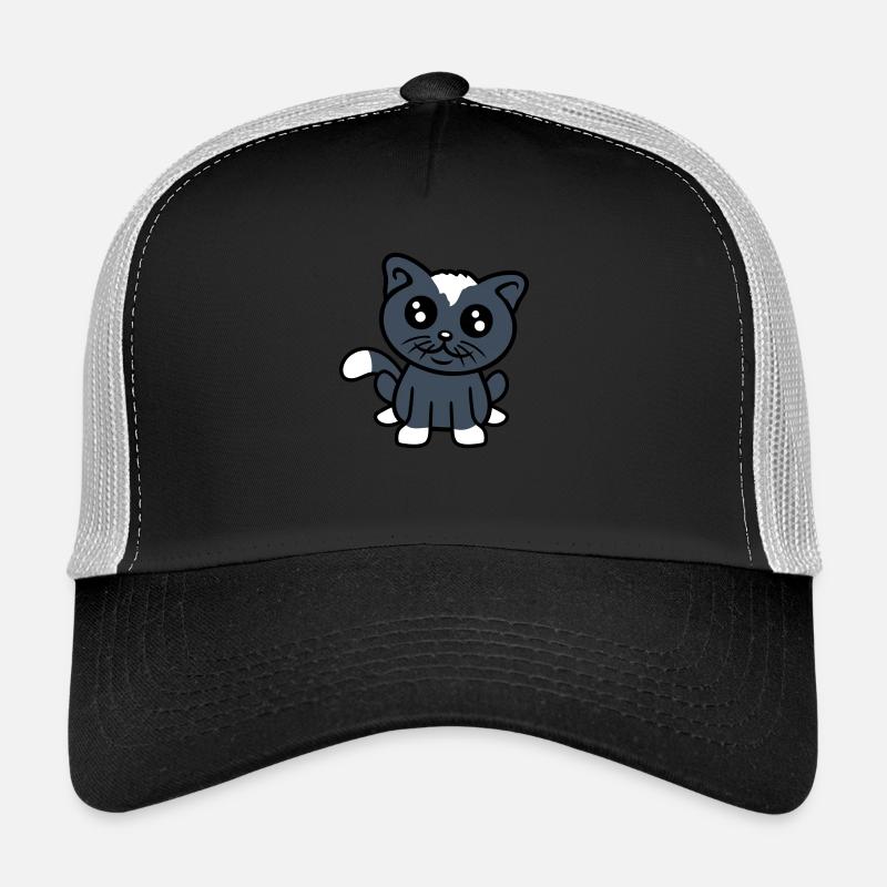 Cat Pet Cute Cute Kitten Friendly Trucker Cap