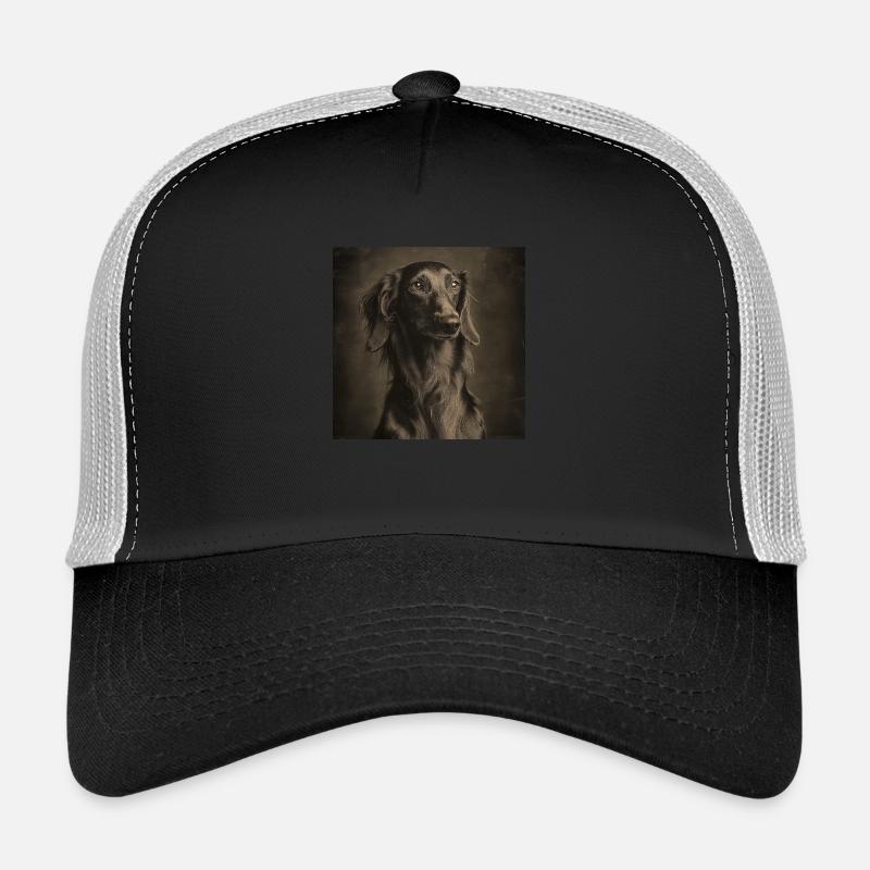 Black Animals - Dog - Trucker Cap - black/stone grey