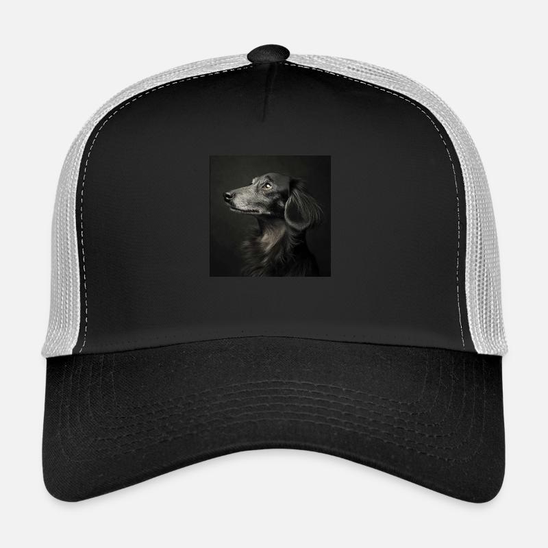 Black Animals - Old Dog - Trucker Cap - black/stone grey