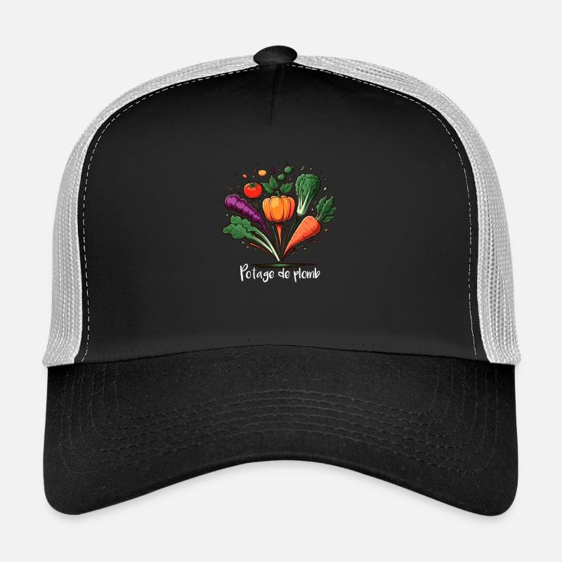 Lead soup - Trucker Cap - black/stone grey