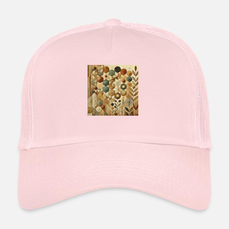 Géométrie de la nature Casquette trucker