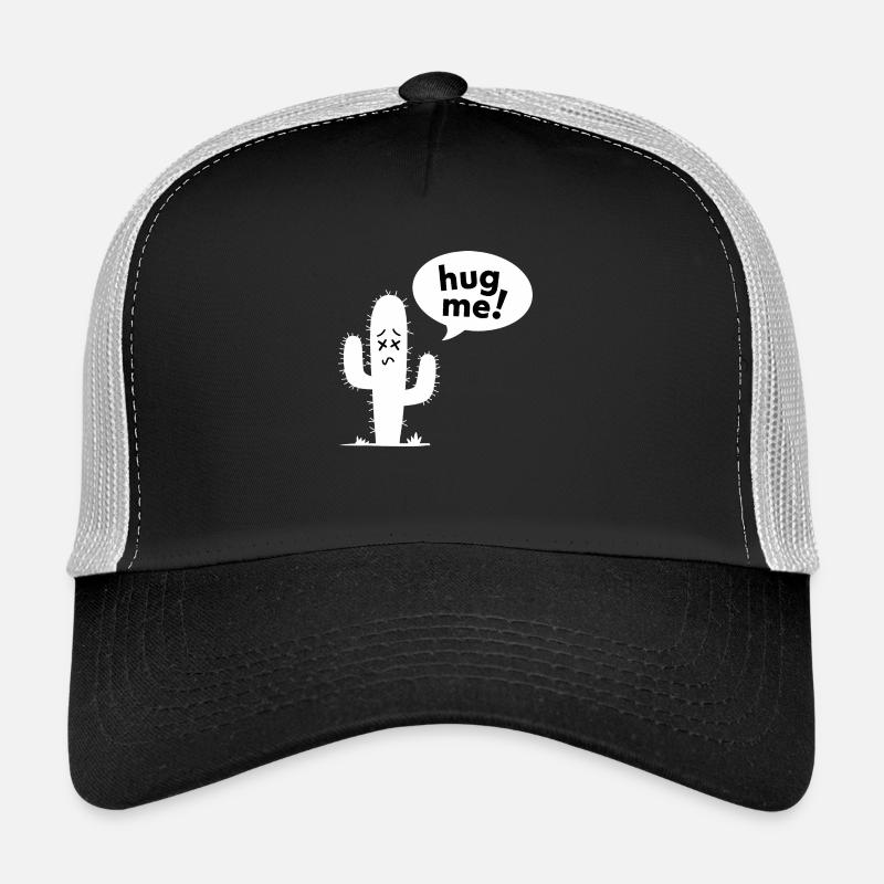 Fais-moi un câlin! - Cactus drôle Casquette trucker 