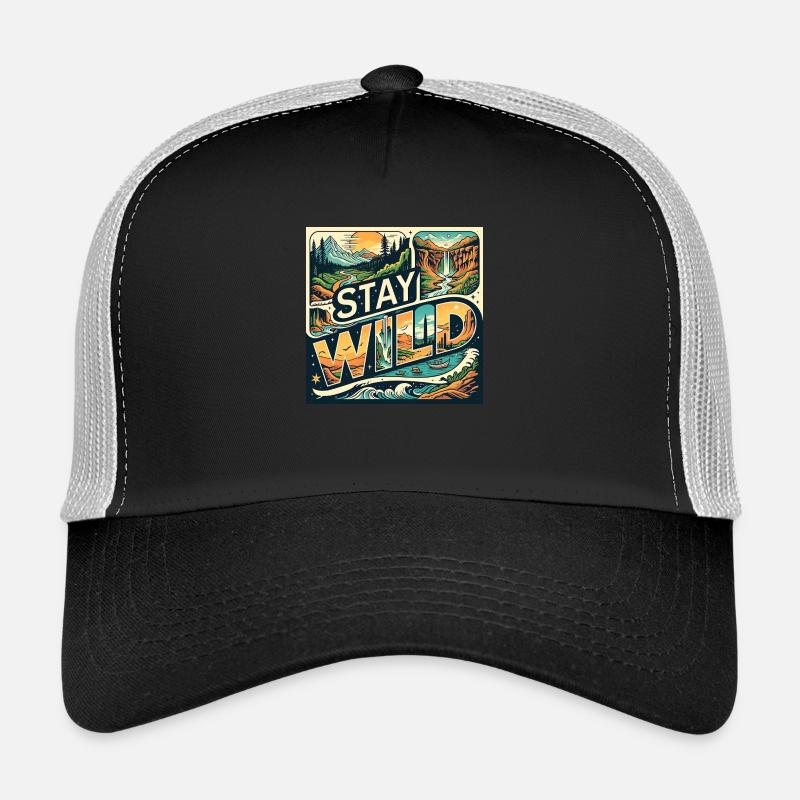 Bleib wild Trucker Cap