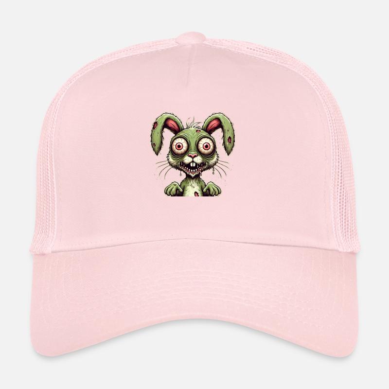 Zombie Bunny, Techno, Trance, Goa, Psychobilly Trucker Cap