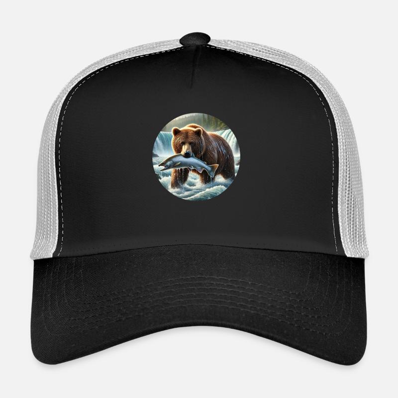 Grizzly Bear Trucker Cap
