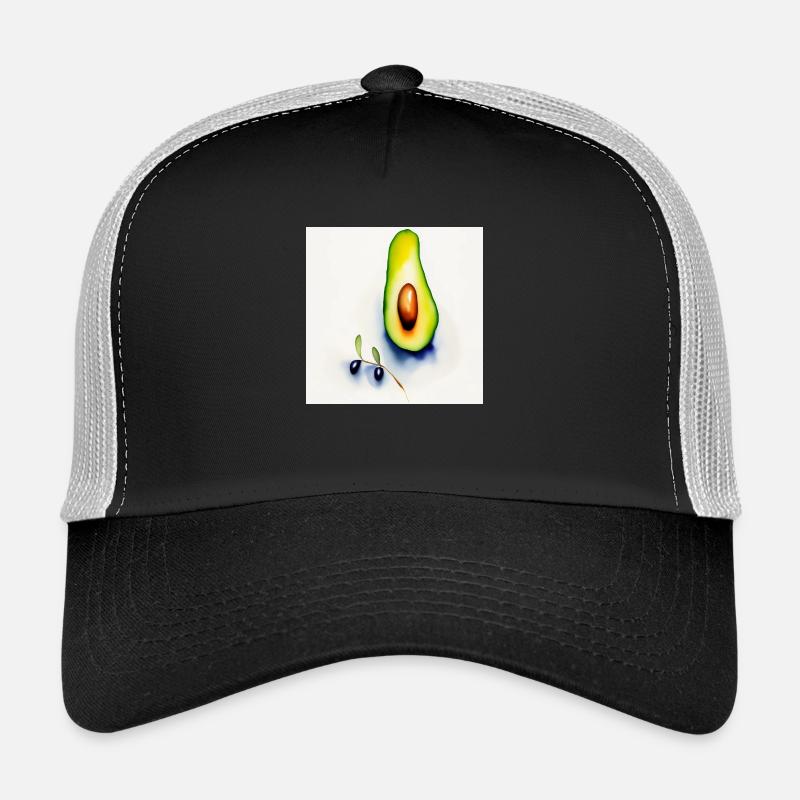 Avocado - Trucker Cap - black/stone grey