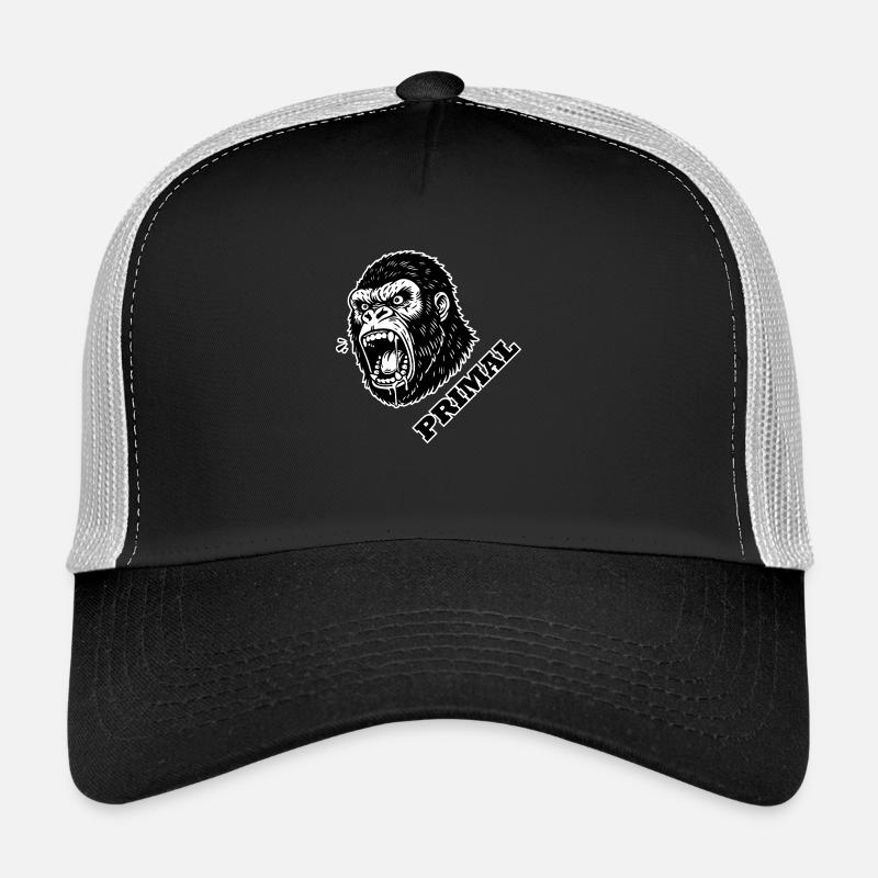 Angry Gorilla - PRIMAL Design Trucker Cap
