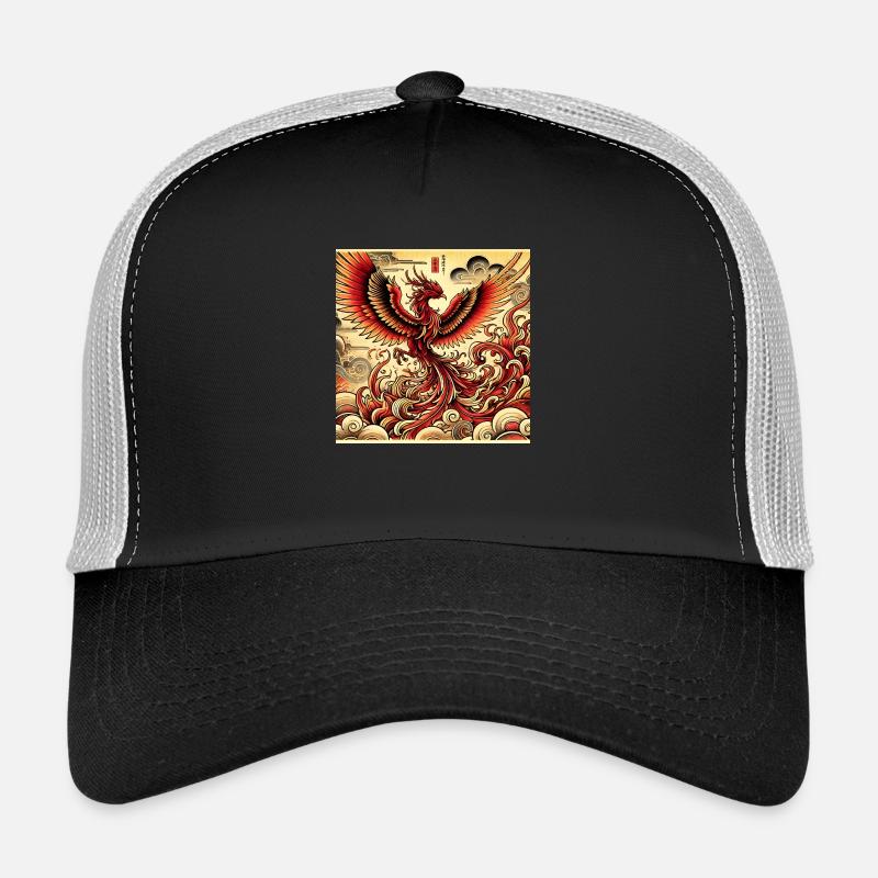 Phénix à la japonaise Casquette trucker 